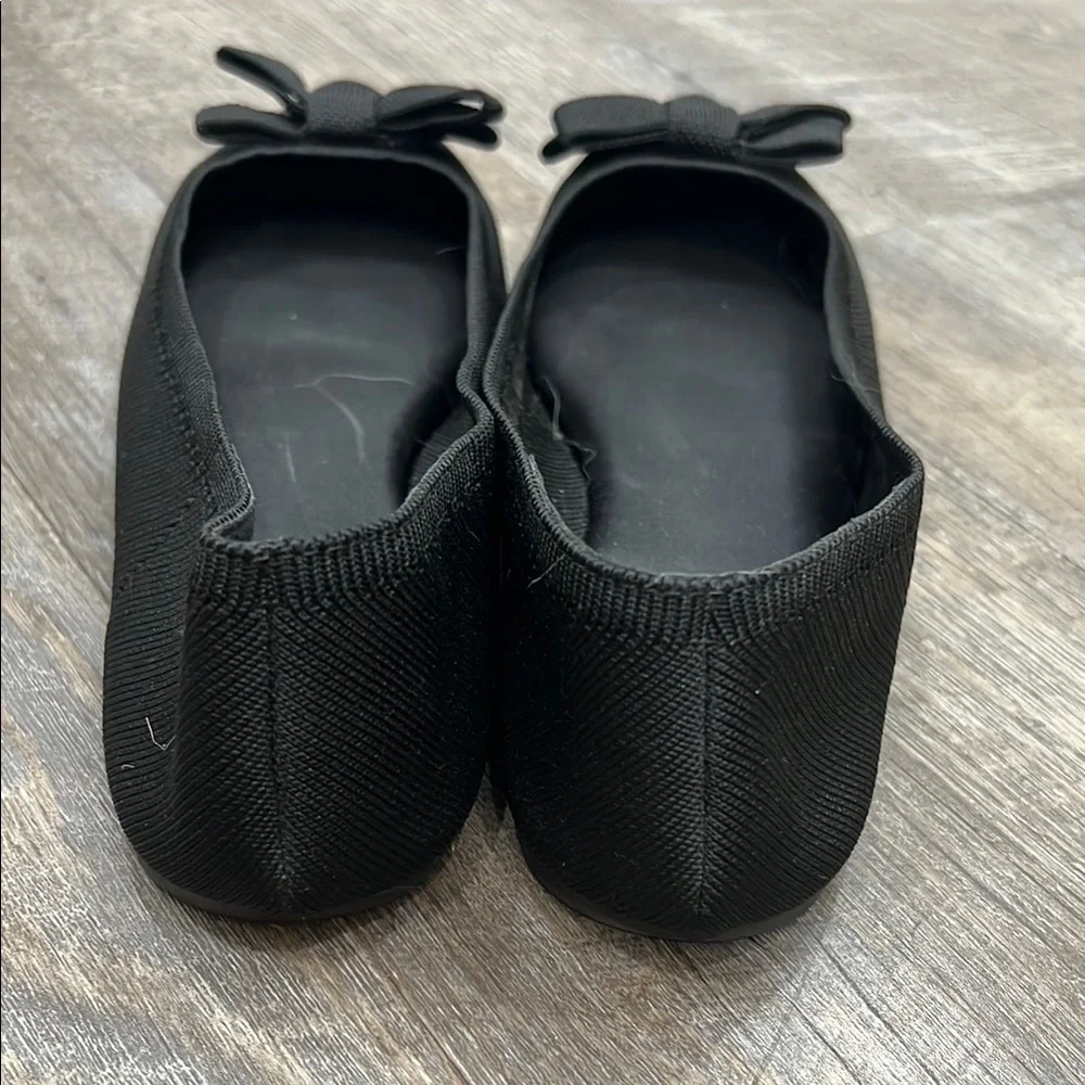 MIA Women's Jinnie size 7.5 Black Ballet Flats